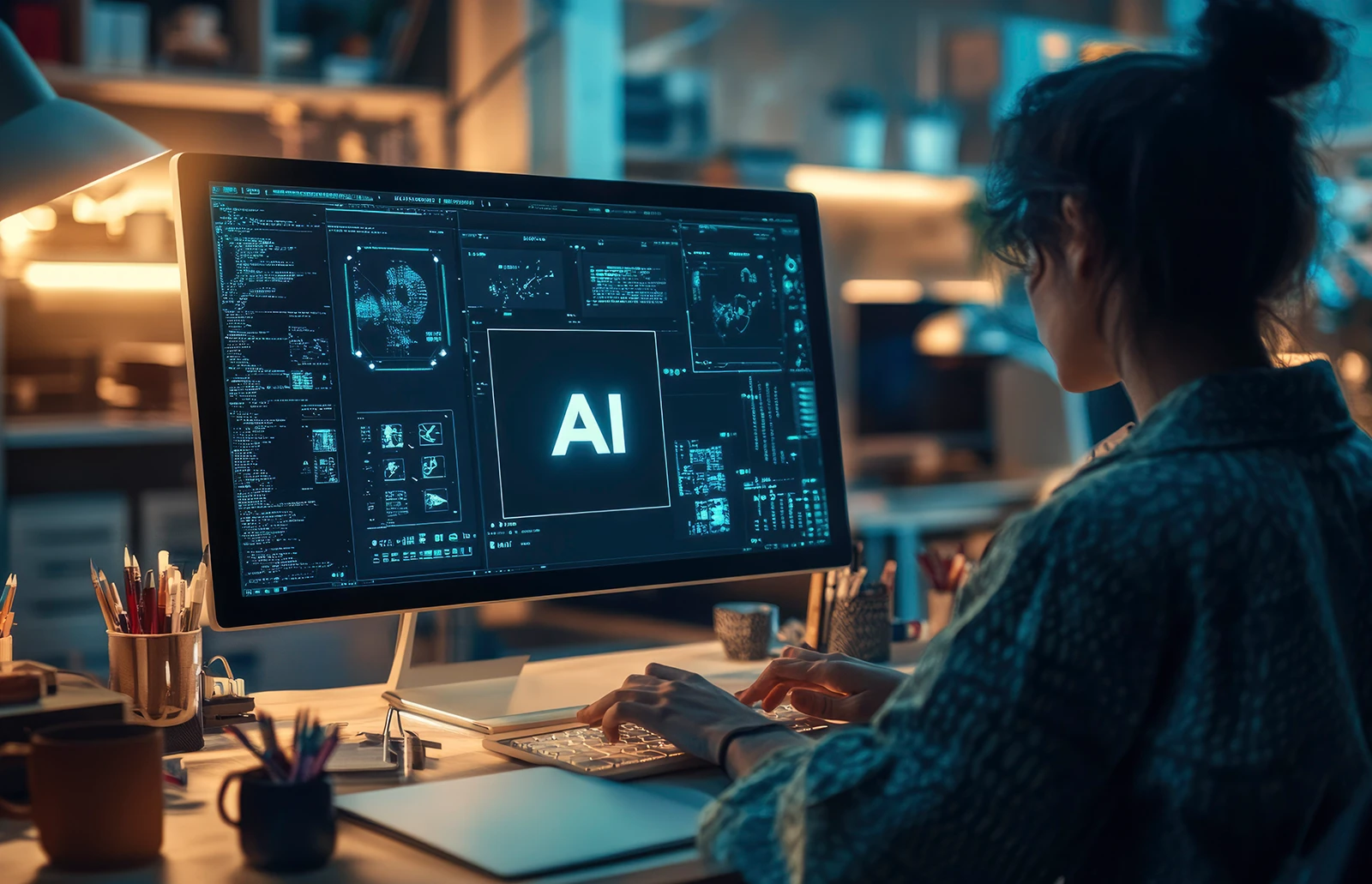 Cómo la Inteligencia Artificial Está Transformando el Diseño Gráfico y Web